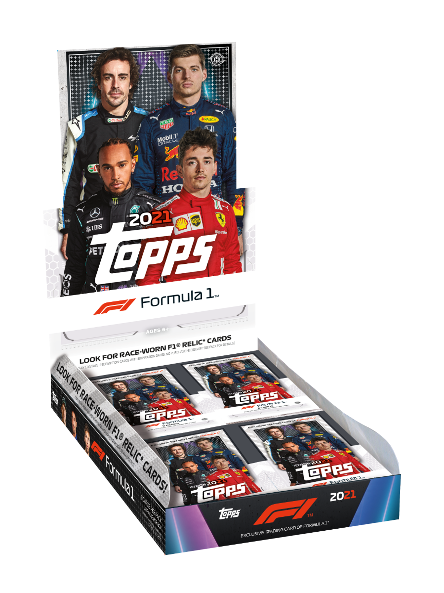 2021 Topps Formula 1 F1 Flagship Racing Hobby Box