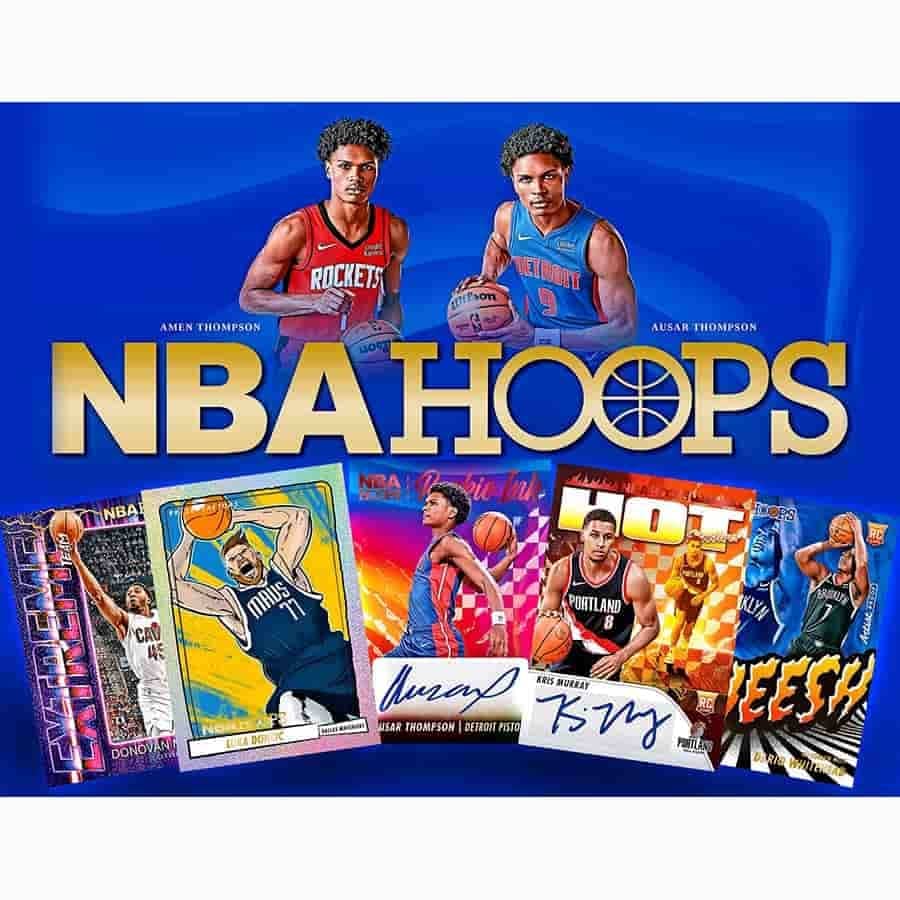 2023-24 Panini NBA HOOPS Basketball 6 Pack Blaster Box