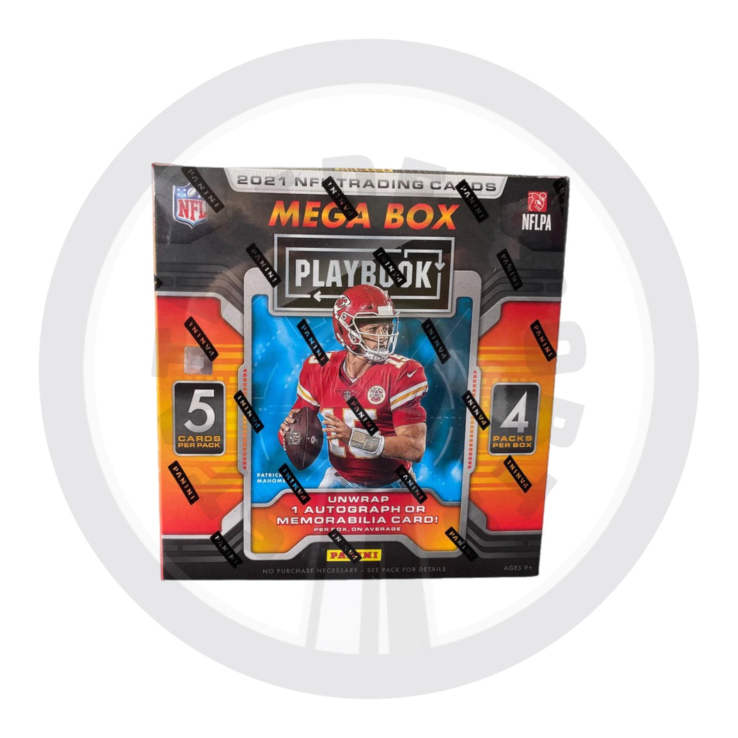 2021 Playbook Football NFL Mega Box (Purple Parallels)